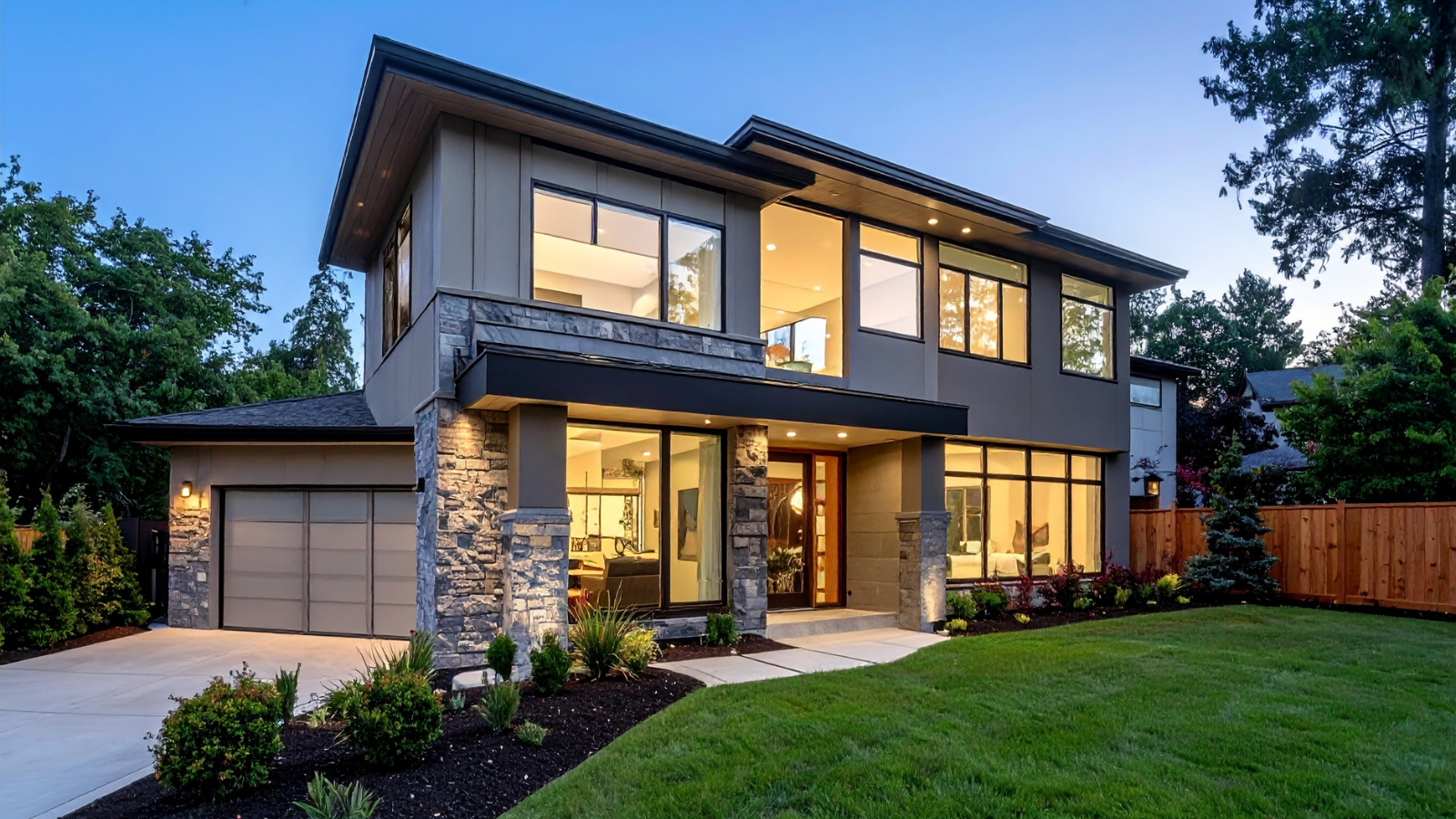 עיצוב בית כפרי מודרני